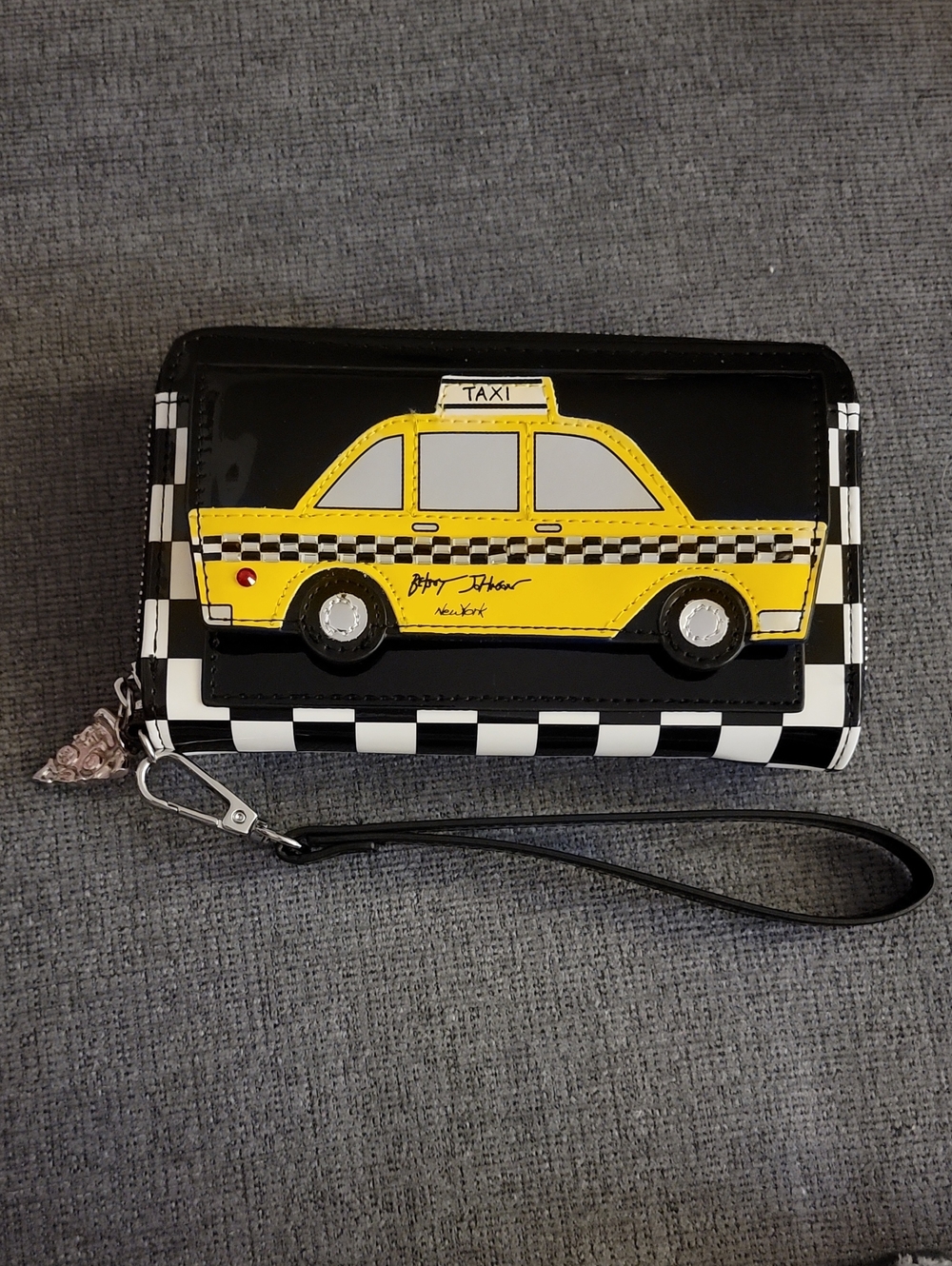 Betsey Johnson Fare Play Wristlet NWT